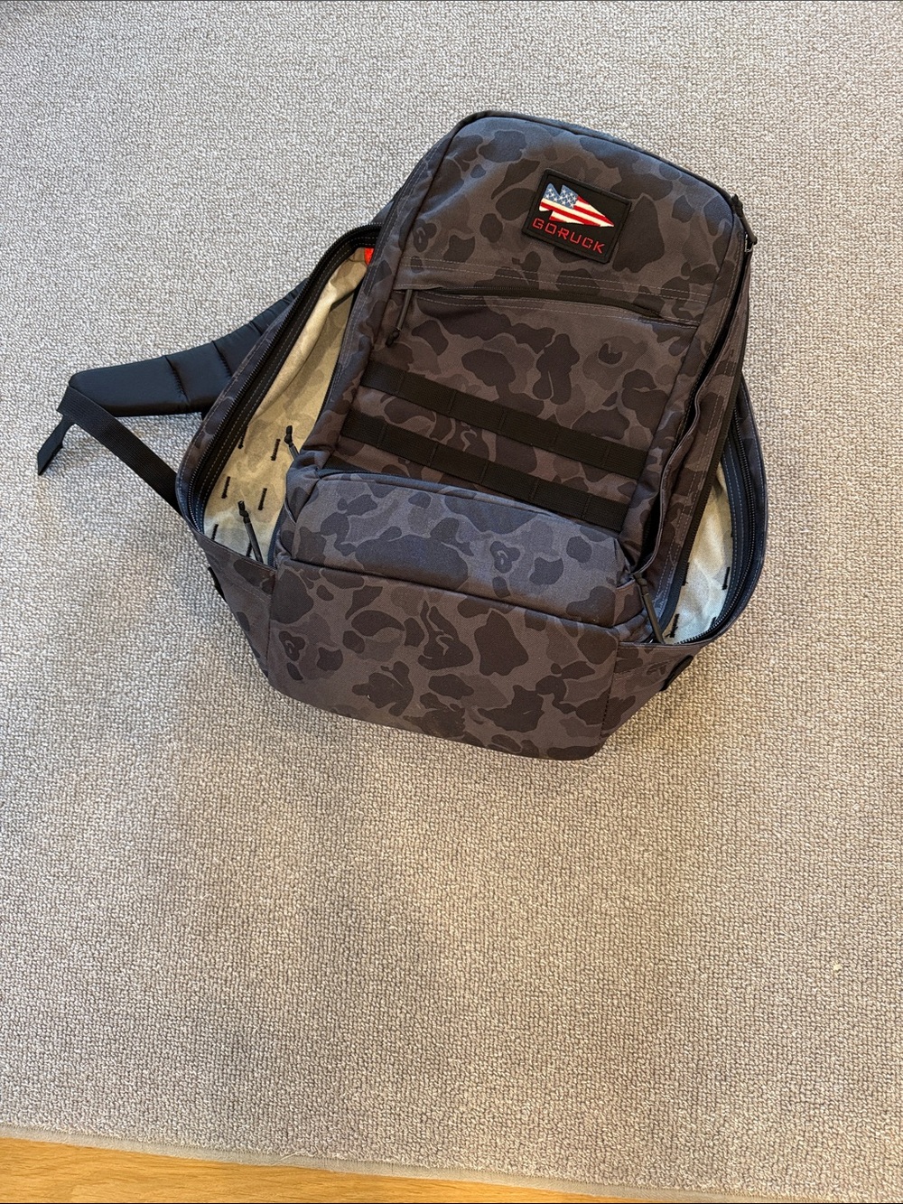 GORUCK Gray Camo Everyday Backpack - Men's Compact Pack